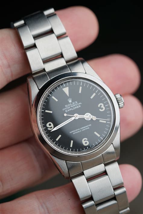 rolex explorer 1980|Rolex explorer 1 39mm price.